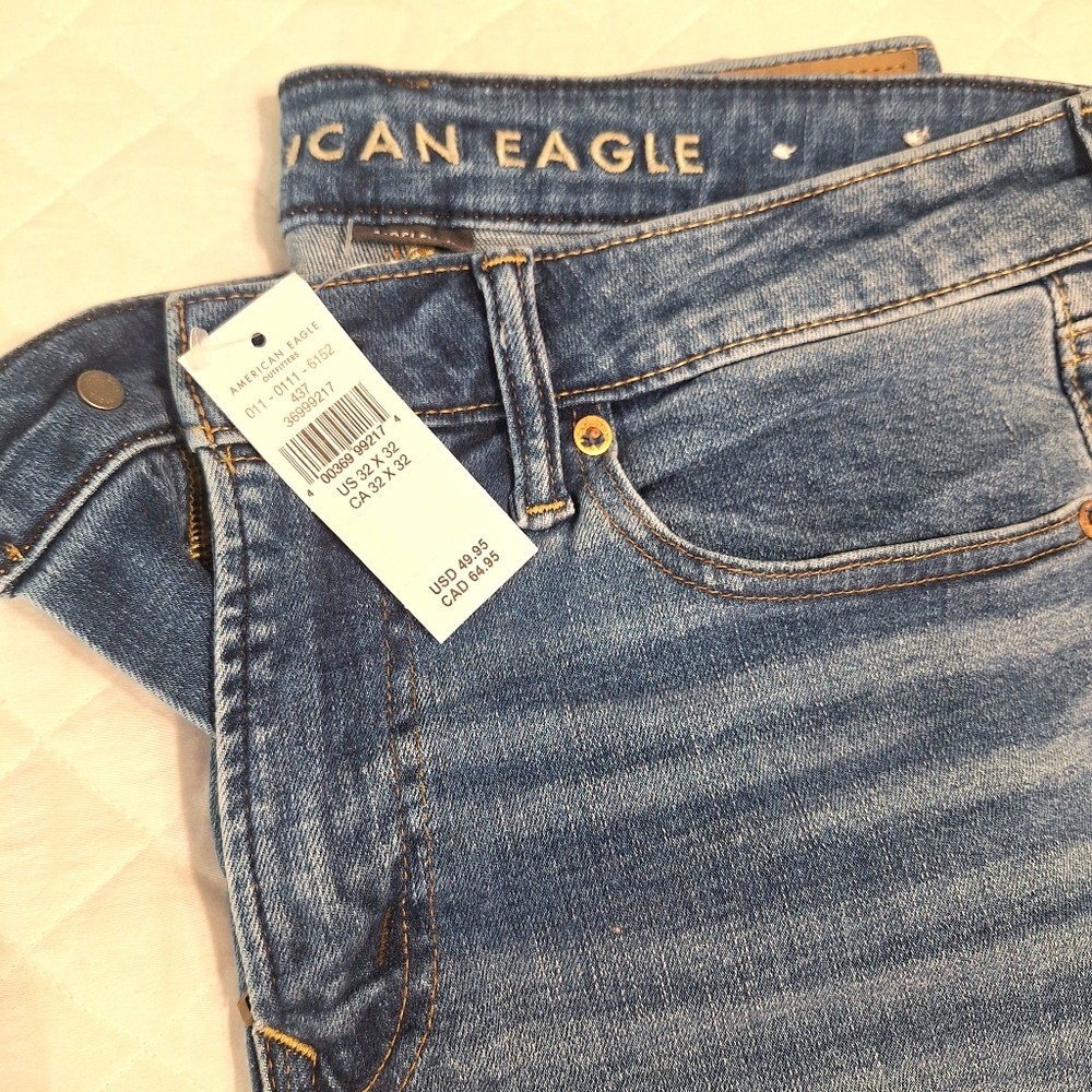 NWT American Eagle Men's Jeans - Size 32×32 👖 - Picture 8 of 8